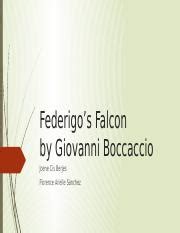 federigo's falcon summary|Iba pa.